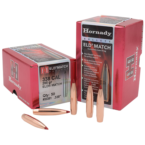 HORN BLT 338CAL 285GR ELD MATCH 50/20 - Sale